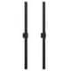 preview thumbnail 96 of 94, Aluminum LED Outdoor Wall Sconce Black Exterior Wall Light (1 / 2Pack)