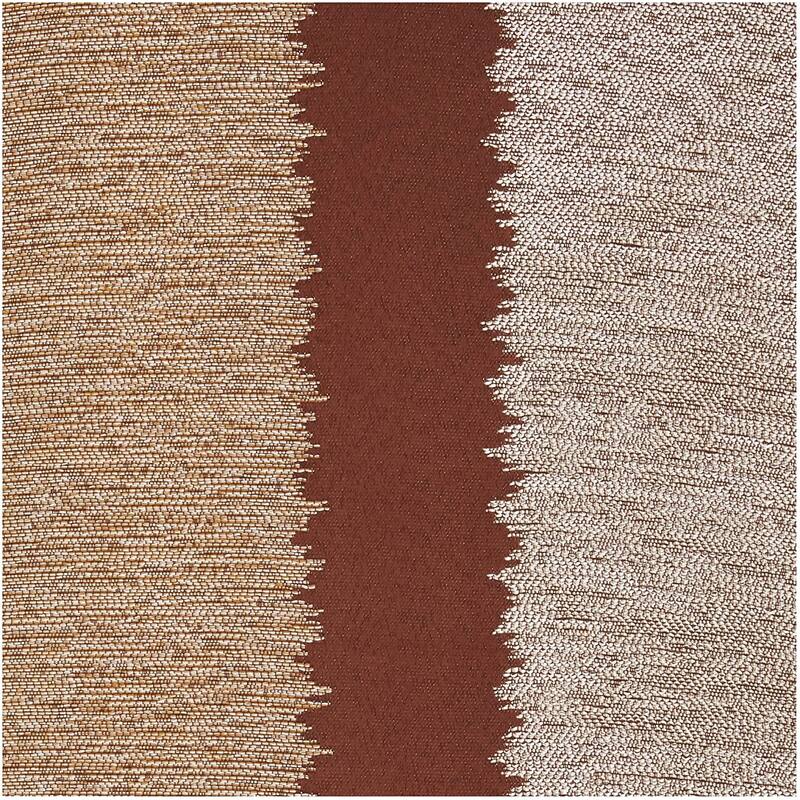 Violet Linen Chenille Striped Swivel Pattern, 13 Inch by 70 Inch, Decorative Table Runners