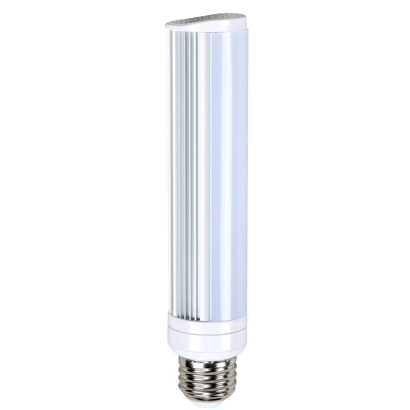 Satco 8W LED PL - 120' Beam Spread - Medium Base - 5000K - 120-277V - Frost - Frost
