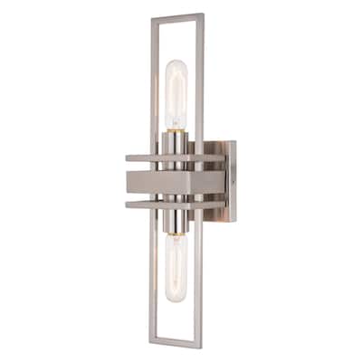 Vaxcel Lighting Marquis 2 Light 19" Tall Wall Sconce
