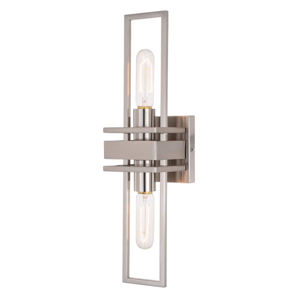 Vaxcel Lighting Marquis 2 Light 19" Tall Wall Sconce