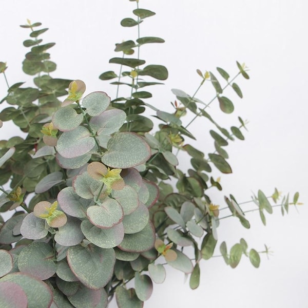 FloralGoods Artificial Eucalyptus Leaf Stem 26" Tall