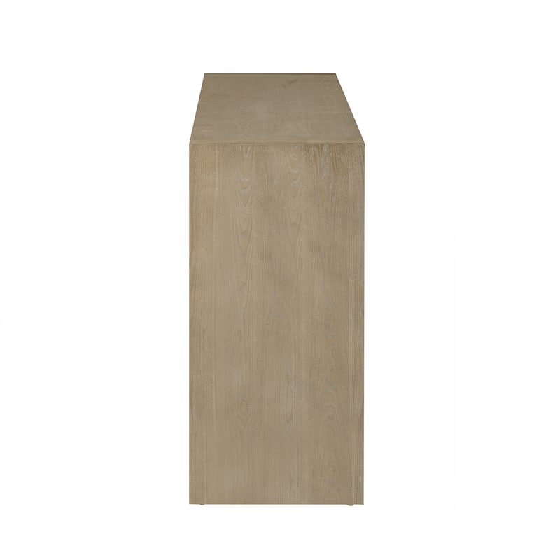 Modern Solid Ash Veneer MDF Sideboard for Living Room