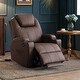 preview thumbnail 8 of 45, Mcombo Electric Power Recliner Chair with Massage and Heat, Faux Leather 7050