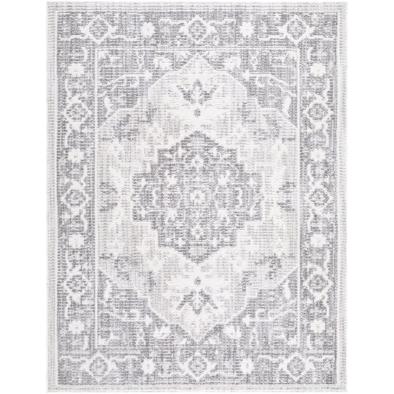 Elle Decor x Livabliss Odeon Modern Area Rug - 5'3" x 7' - Medium Gray