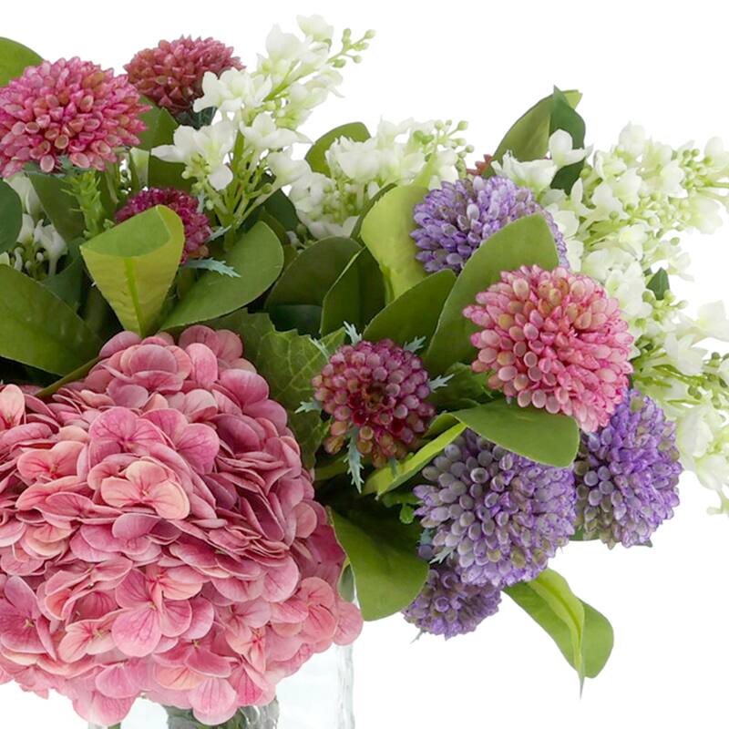 Hydrangea and Dahlia Centerpiece - 17