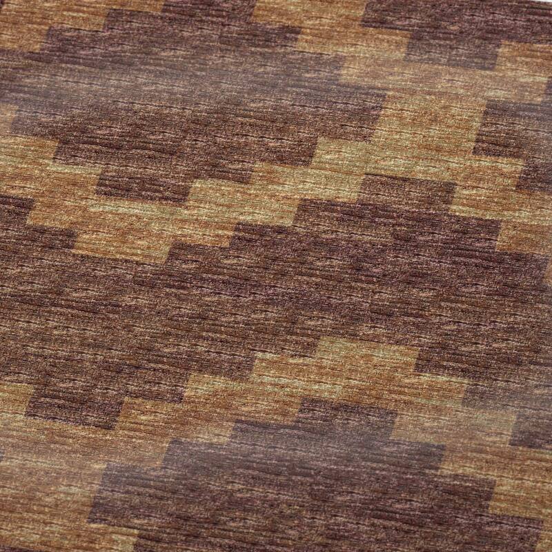 Premium Machine Washable ASB115 Global Boho Sherpa Throw Blanket