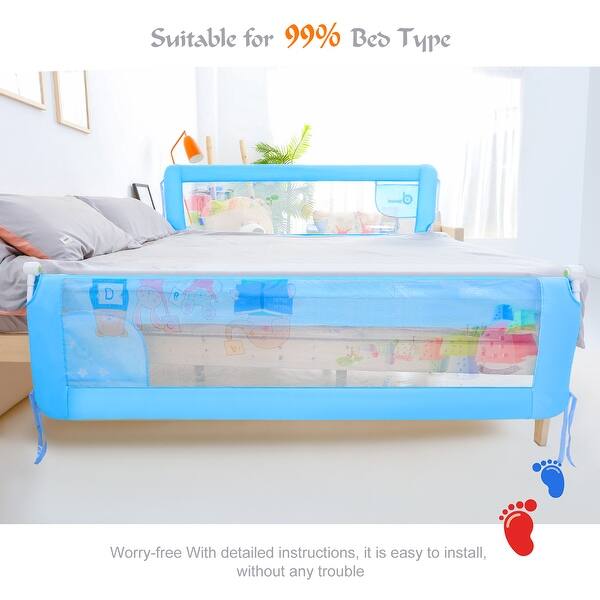 Shop 70 Bed Rail Breathable Baby Child Toddlers Safety Bed Guard