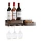 preview thumbnail 3 of 3, Semillon Wall Mounted Wine Rack - 17"D x 4"W x 3"H