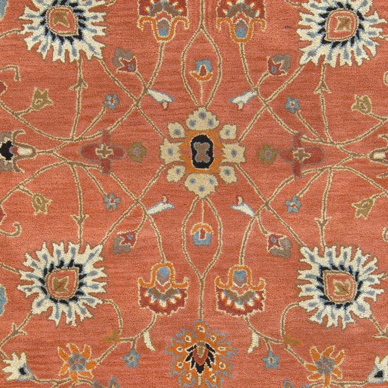 Hand-tufted Trey Traditional Wool Area Rug