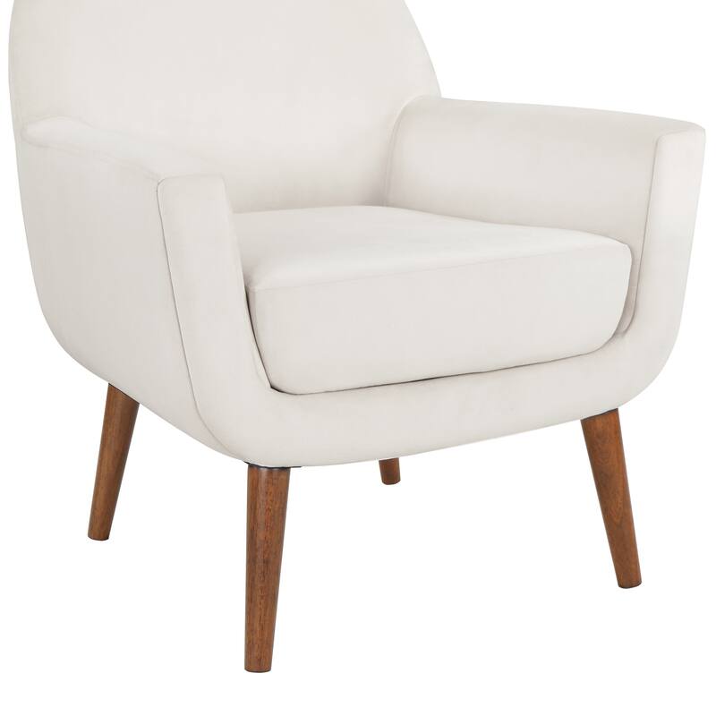 Adrian Mid-Century Velvet Arm Chair by Greyson Living