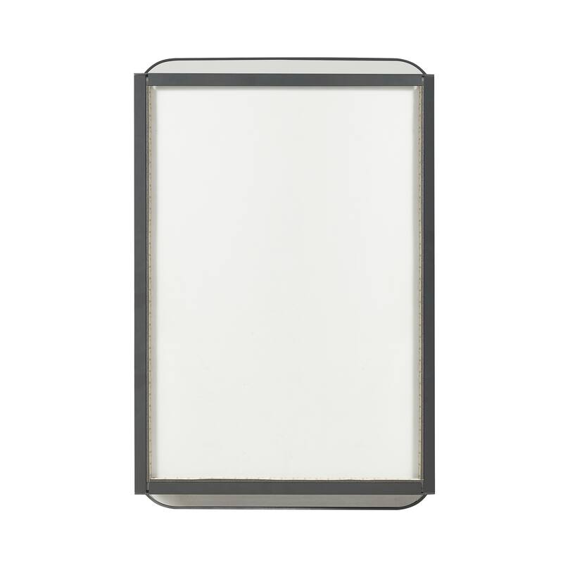 Talayuela Rectangular Aluminum Framed Medicine Cabinet with Mirror