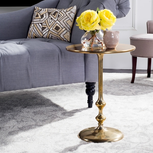 SAFAVIEH Hydra Round Side Table - Multi. Opens flyout.