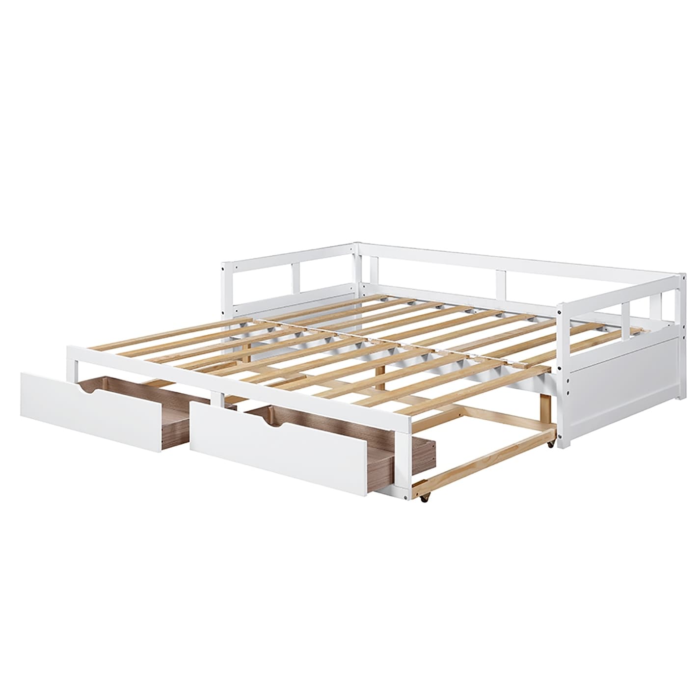 Alaterre twin to king melody day bed with store storage