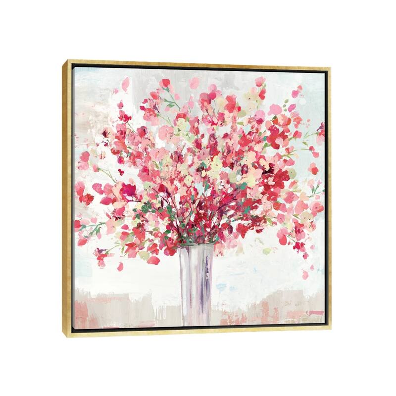 iCanvas "Madison " by Asia Jensen Framed Canvas Print - Gold - 12x12