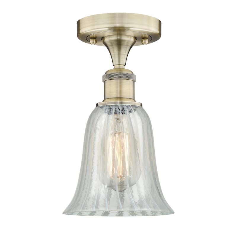 Innovations Lighting Edison Hanover - 1 Light 6" Semi-Flush Mount