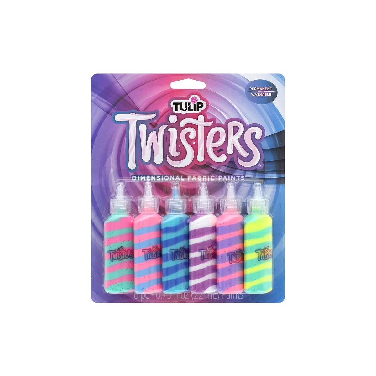Shop Tulip 3d Fabric Paint Twister 6pc Unicorn On Sale