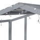 preview thumbnail 14 of 33, Twin Size Loft Bed with Ladder, Slide, Blackboard and Light Strip, Fun House Bed Design Stylish and Easy to Assemble, Grey