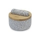 preview thumbnail 1 of 3, Joseph Joseph Dash Pestle & Mortar with Bamboo Lid Grey