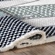preview thumbnail 9 of 7, Nuloom Elsha Rocky Mountains Kids Fringe Area Rug