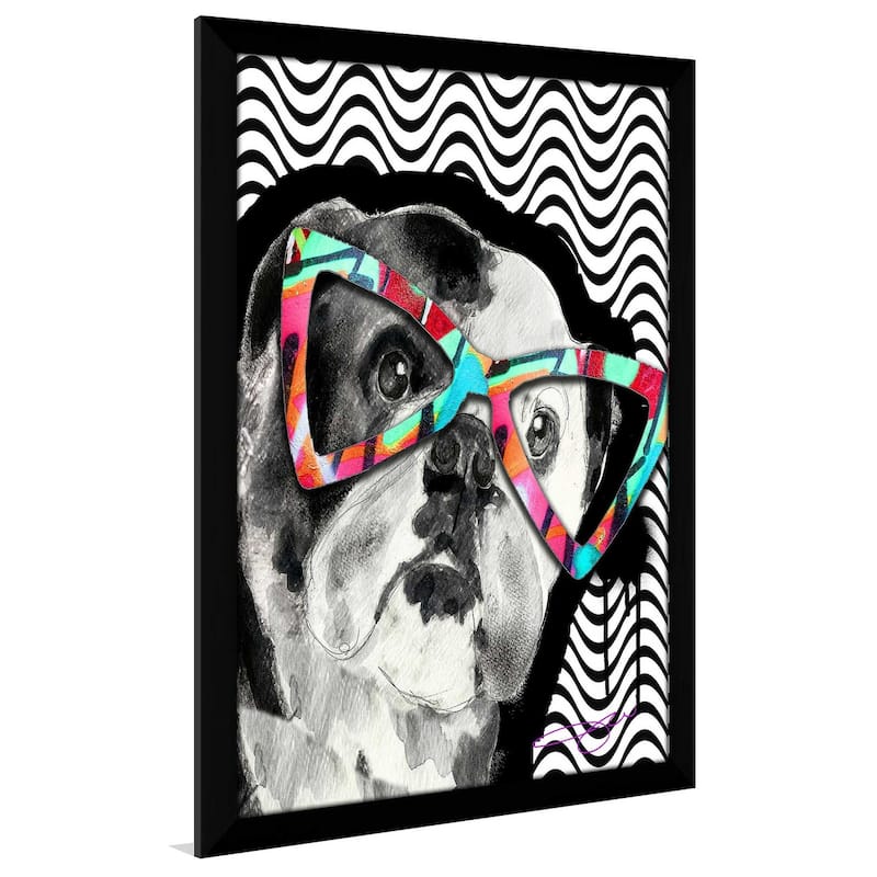 "Bulldog" by Jodi Print on Acrylic
