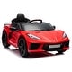 preview thumbnail 9 of 43, Corvette dual-wheel drive sports car with 2.4G remote control 12V 4.5A.h red C8