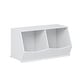 preview thumbnail 17 of 15, UTEX Toy Storage Organizer,Stackable Kids Toy Storage Cubby,Toy Boxes and Storage for Playroom,Bedroom,Nursery School,White