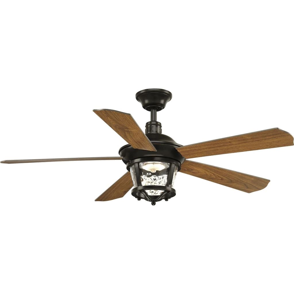 Smyrna Collection Indoor Outdoor 52" Five Blade Ceiling Fan - 10.750" x 23.870" x 14.120"