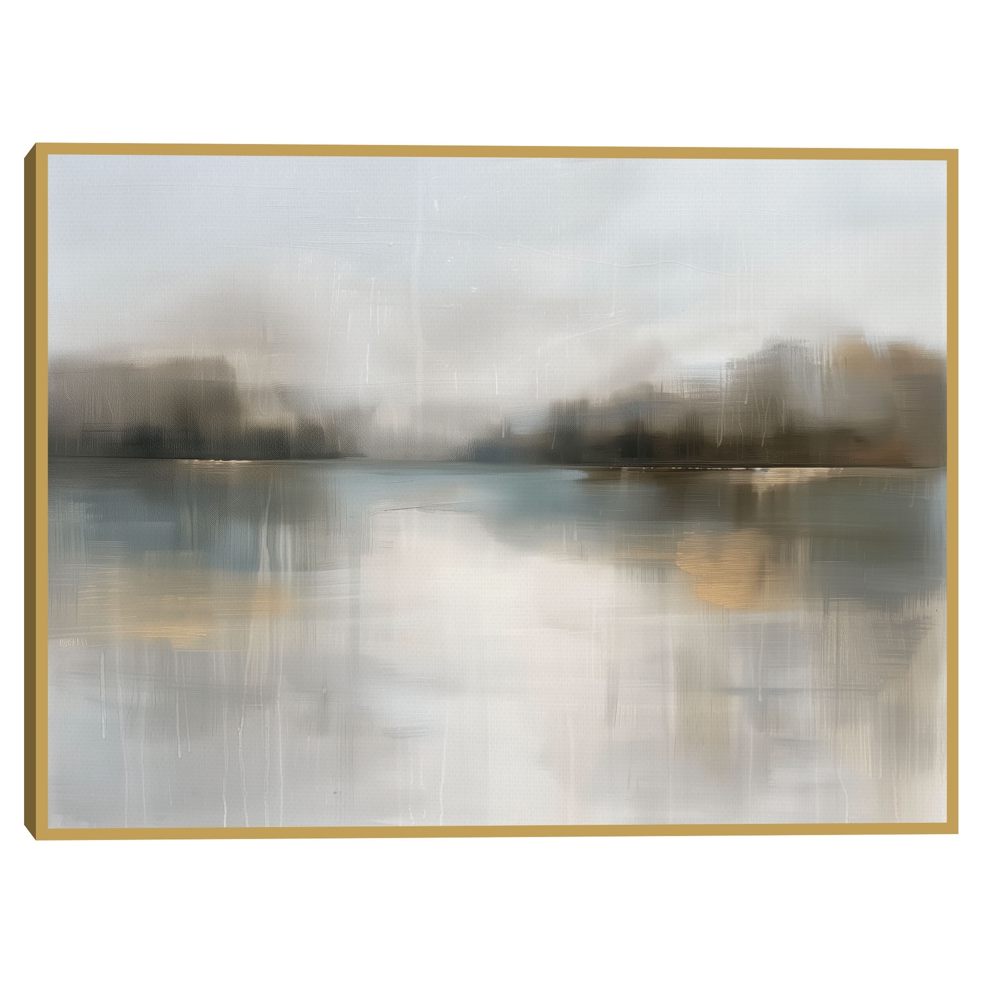 Masterpiece Art Gallery | The Morning Light III by Annabelle Hall - Color New Gold Frame Wall Art - Size 30x40
