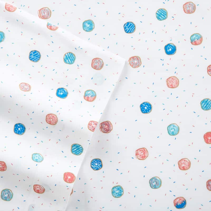 Poppy & Fritz Cotton Percale Printed Bed Sheet Sets