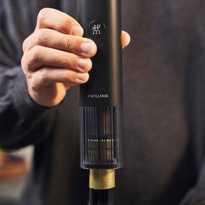 ZWILLING Enfinigy Electric Wine Bottle Opener - Black - 1 unit