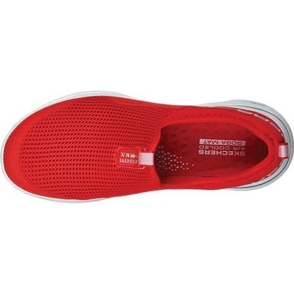 skechers go walk 5 womens red