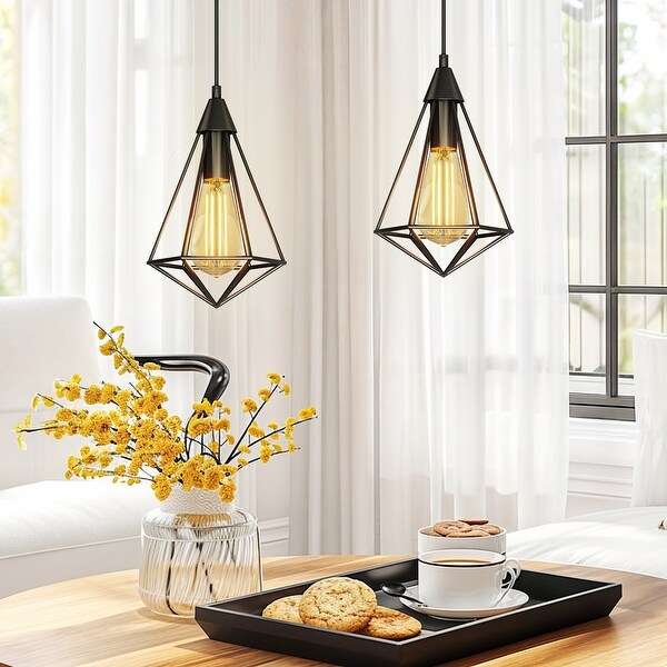 Moasis 2 4 Industrial Pendant Lights Hanging Lights with E26 Lamp Holder Bed Bath Beyond 41226198