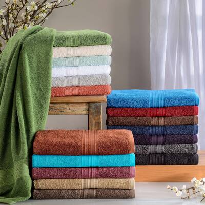 Superior Eco Friendly Cotton Soft and Absorbent Bath Sheet - (Set of 2)