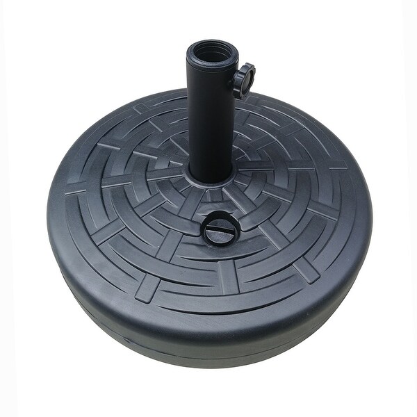 14kgs plastic umbrella base with filling water - Overstock ...