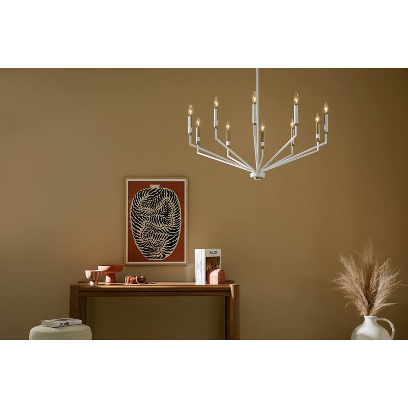 Kichler Lighting Armand 38.25 in. 10-Light Chandelier