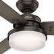 preview thumbnail 7 of 27, Hunter 52" Sentinel Ceiling Fan with LED Light Kit and Handheld Remote