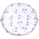 preview thumbnail 3 of 13, Serenity Light Gray Floor Cushion Shades of blue & white