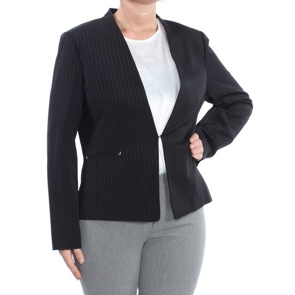 tahari black blazer