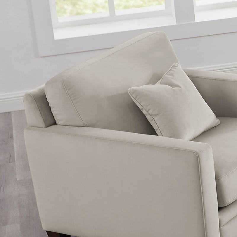 Hydeline Naples Fabric Chair, Memory Foam and Springs