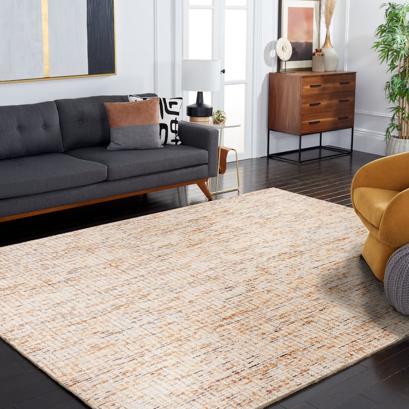 SAFAVIEH Handmade Abstract Lottie Modern Wool Rug