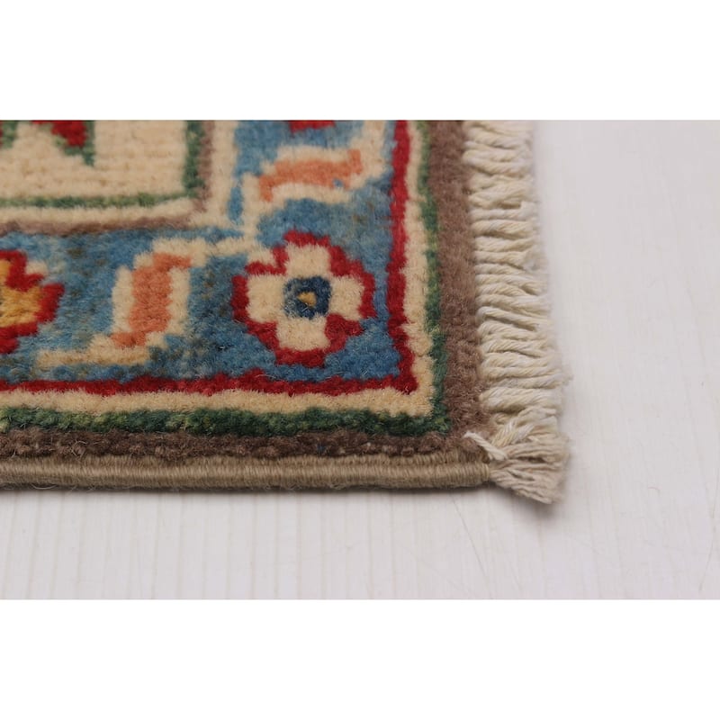 ECARPETGALLERY Hand-knotted Uzbek Ghazni Brown Wool Rug - 2'8 x 10'0