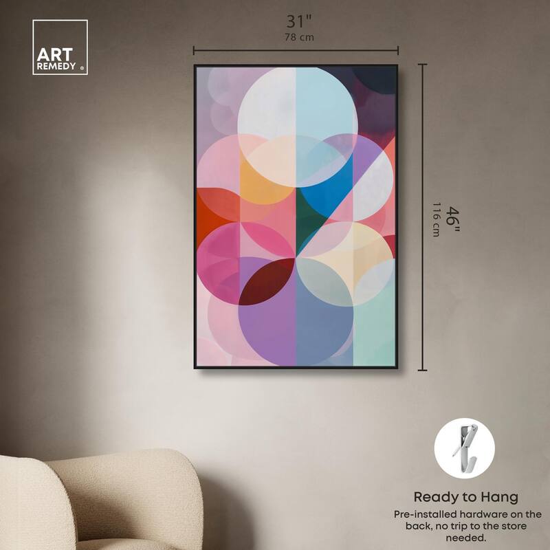 Oneiric Circles III Canvas by Art Remedy