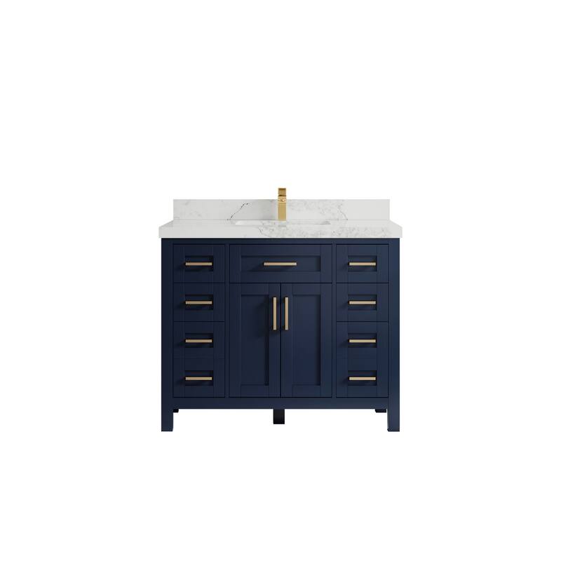 Willow Collections 42 in. W x 22 in. D Cambridge Single Sink Bathroom Vanity with Countertop