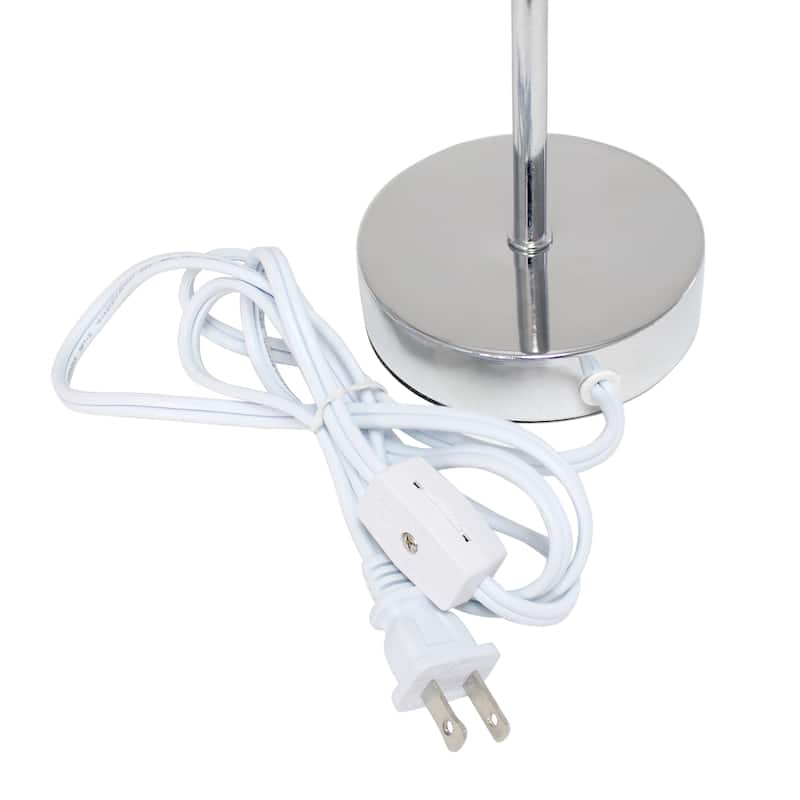 Simple Designs 11.81" Basic Mini Table Lamp with Feit LED Bulb Included - 11.81