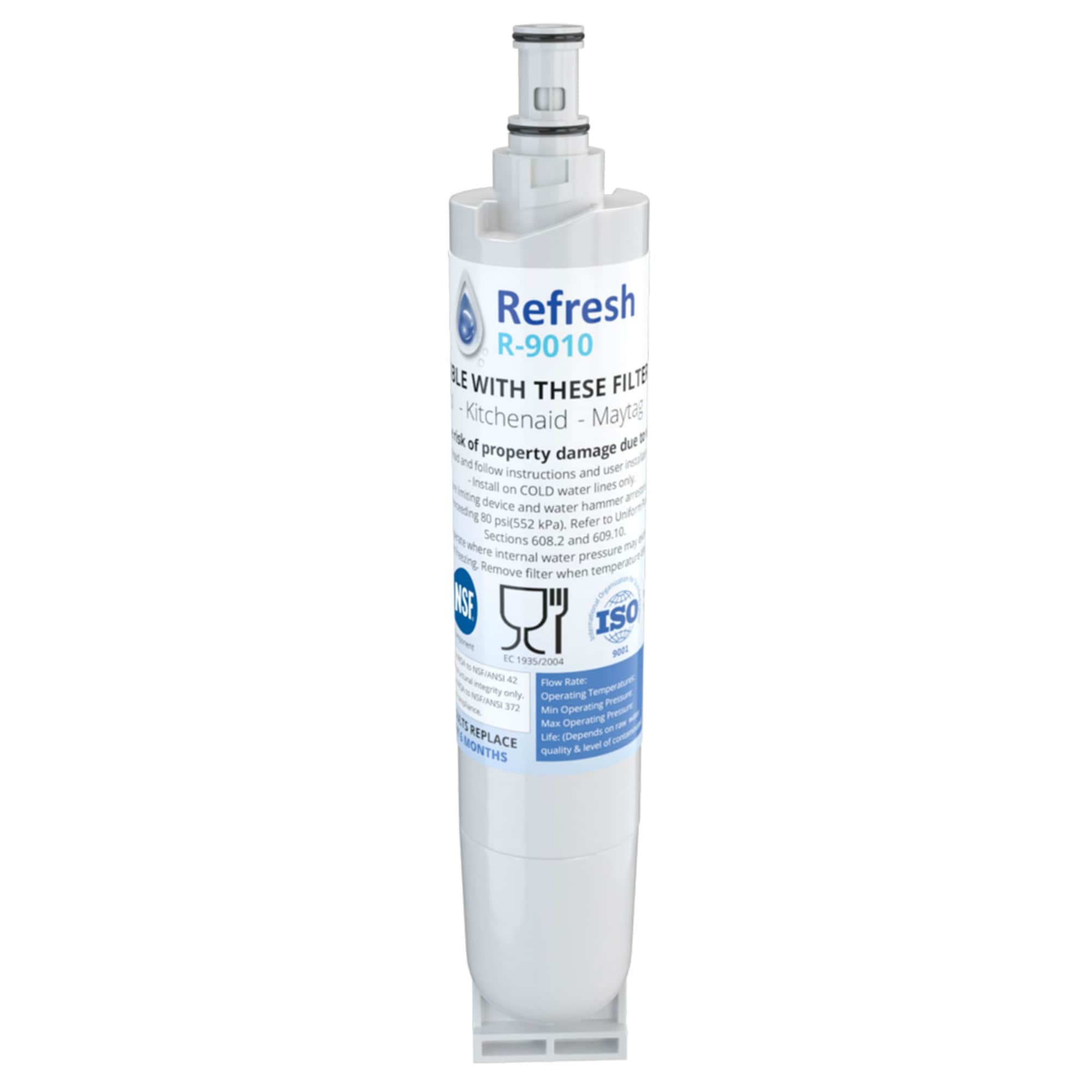 Shop Replacement Water Filter For Whirlpool Ed5vhgxml13 Refrigerator Water Filter By Refresh Overstock 21589098