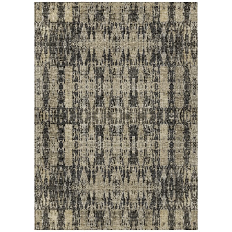 Machine Washable Indoor/ Outdoor Chantille Moroccan Boho Rug