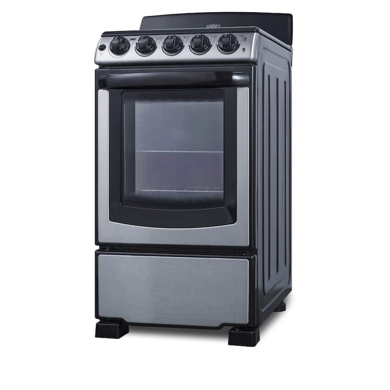 Summit PROEL20 20" Wide 2.3 Cu. Ft. Free Standing Electric Range with