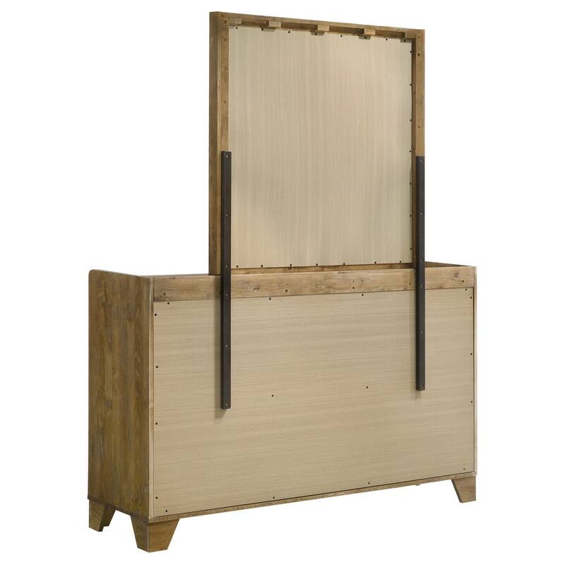 Henderson 6-drawer Bedroom Dresser Cabinet Medium Oak