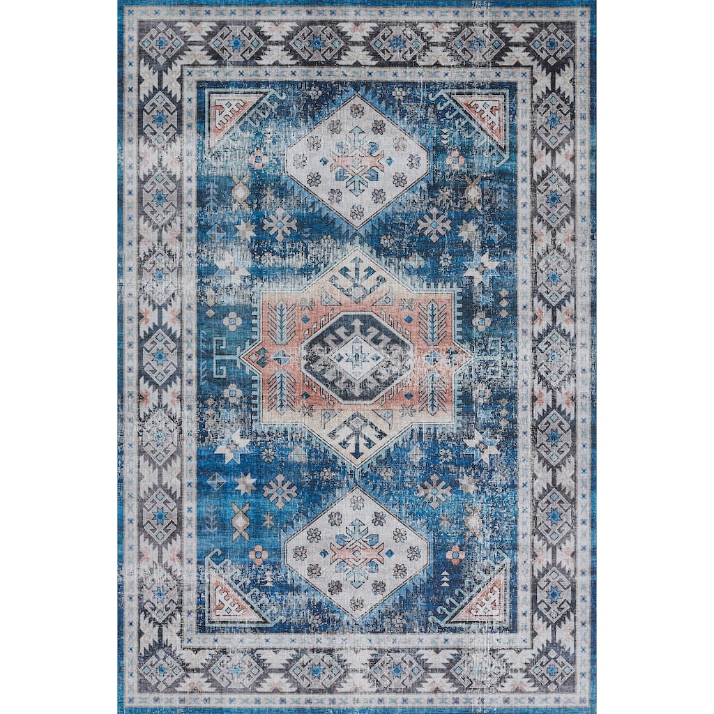 Novogratz by Momeni Doheny Lloyd Polyester Medallion Area Rug